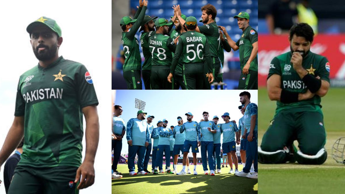 When Pakistani team was out of group stage, Babar Azam got angry, blamed them for the defeat.