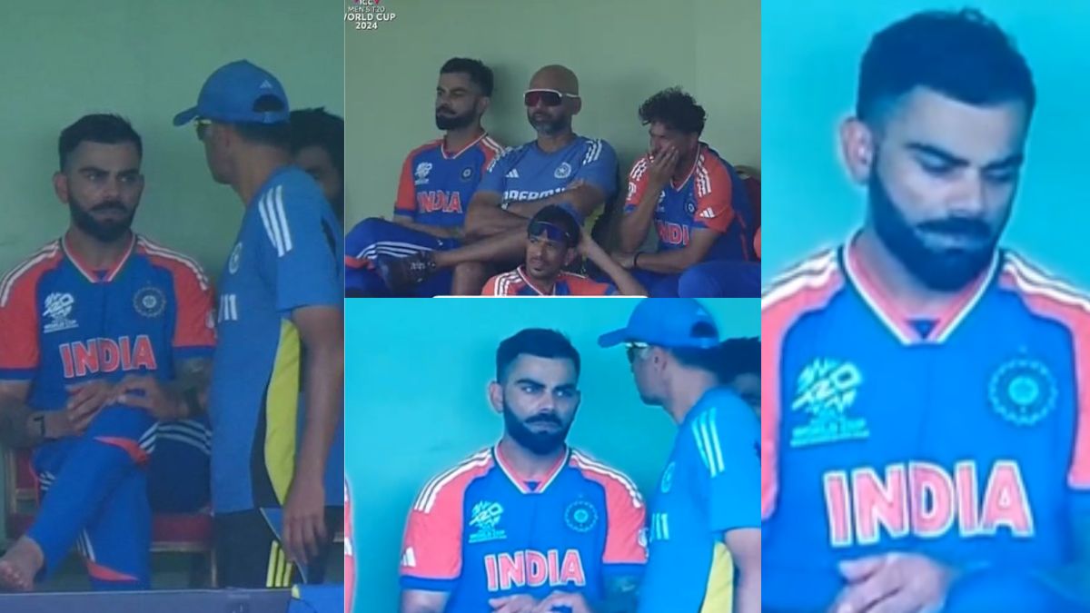 VIDEO: IND vs ENG When Virat Kohli flopped in the semi-finals, Dravid got very angry, there was a heated argument between the two.