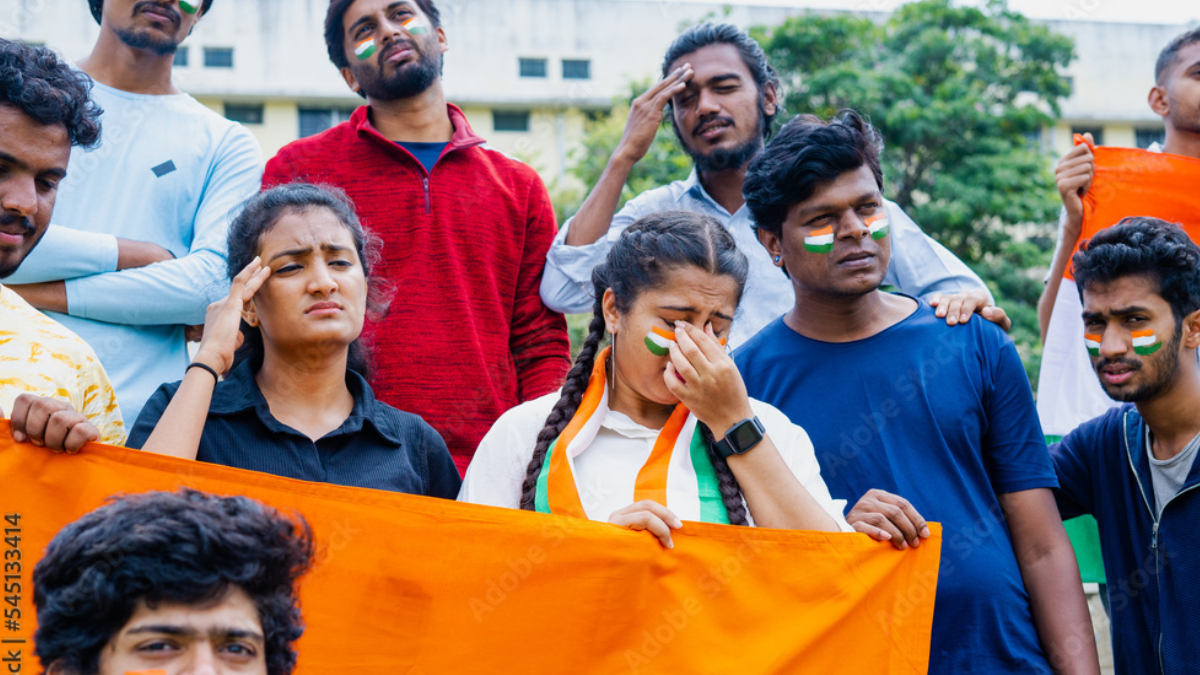 Indian Fans Crying