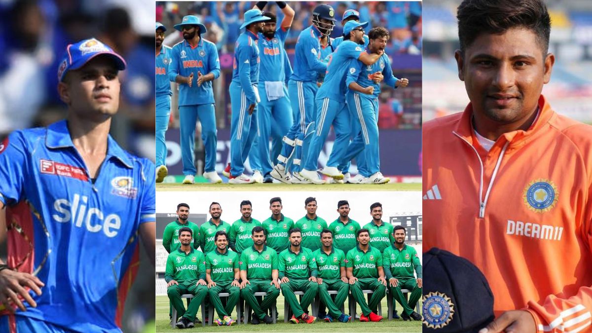 Sarfaraz's brother gets a chance, Arjun Tendulkar also debuts, this raw 15-member India team will play Bangladesh T20 series