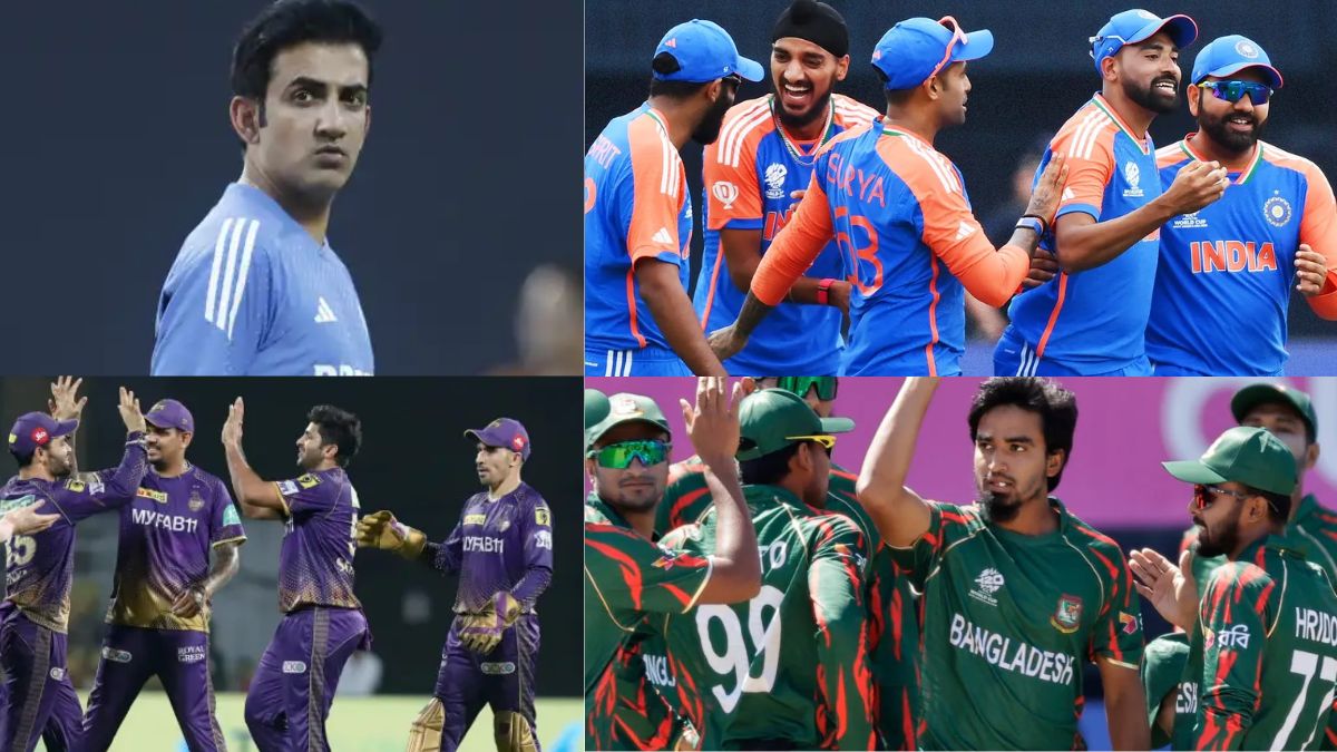 This will be the playing eleven made by Gambhir in the first T20 against Bangladesh, 5 out of 11 players are from KKR