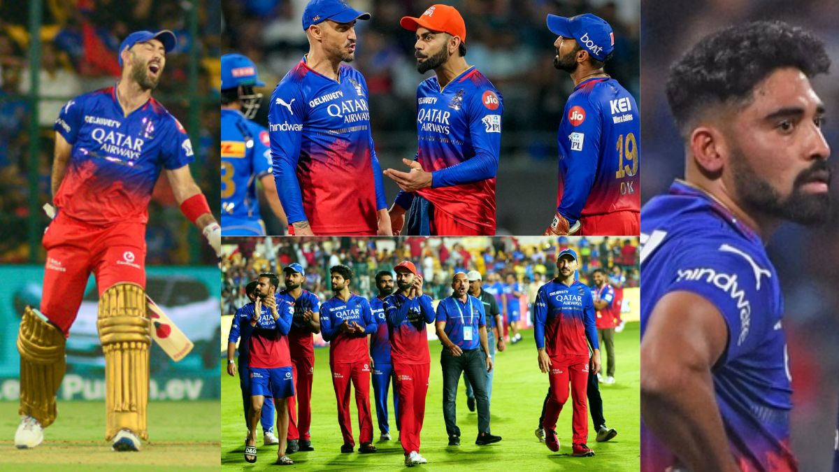 मैक्सवेल-सिराज को RCB ने किया रिलीज! इन 7 बड़े खिलाड़ियों को भी टीम से निकाला बाहर 1