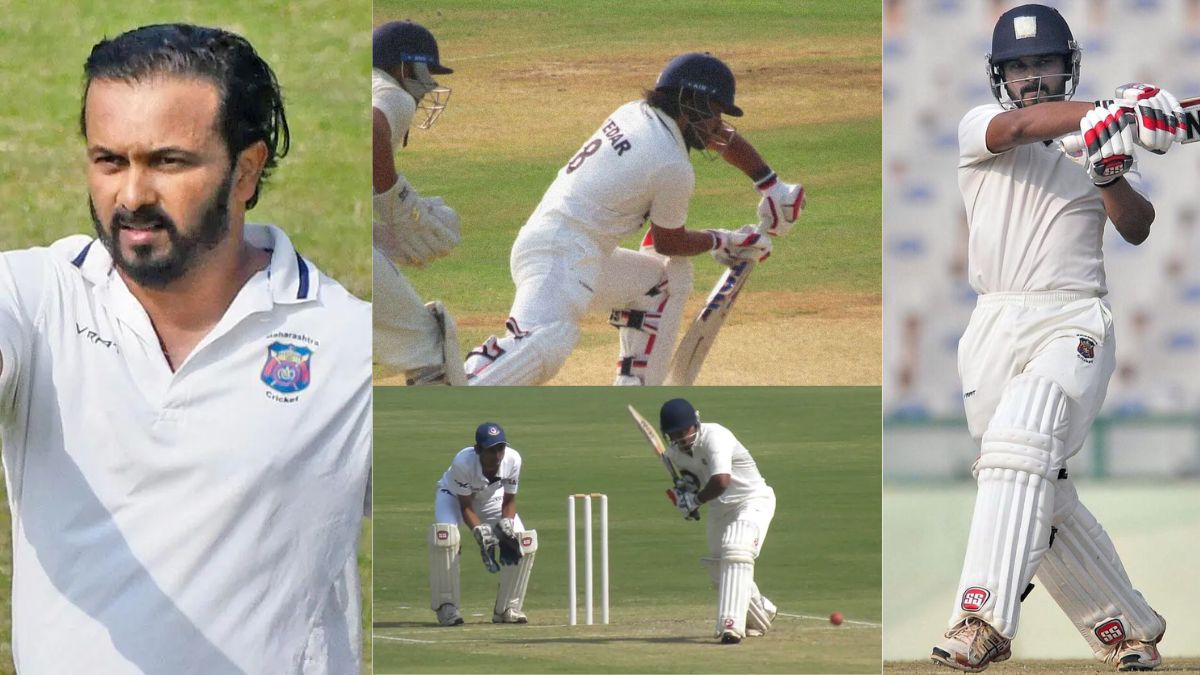 6,6,6,6,6,4,4,4,4..... Kedar Jadhav's storm came in Ranji, his marathon innings of 327 runs stunned the fans.