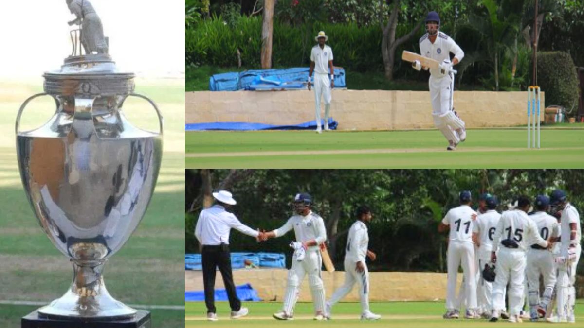 6,6,6,6,6,6...... This Indian batsman showed his fierce form in Duleep Trophy, played a stormy inning of 320 runs.