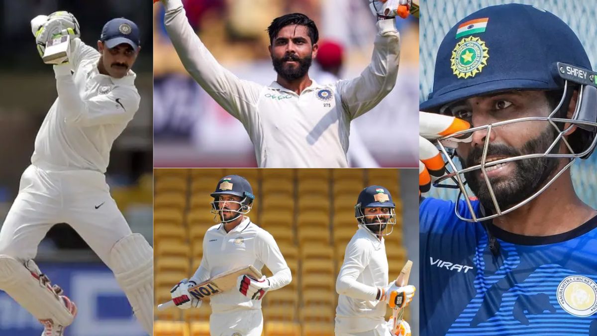 6,6,,6,6,6,4,4... Ravindra Jadeja did not score 2-2 triple centuries in Ranji, first played 303 runs and then played 331 runs innings.