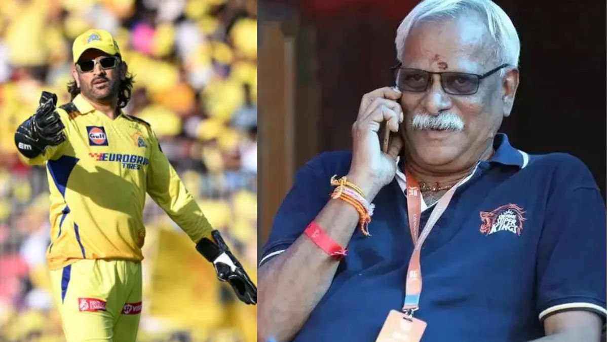 CSK CEO Kasi Vishwanathan clearly told whether Dhoni will play IPL 2025 or not