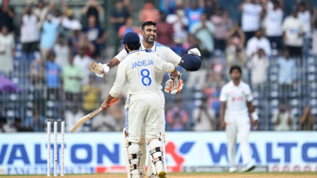 Ravichandran Ashwin and Ravindra Jadeja