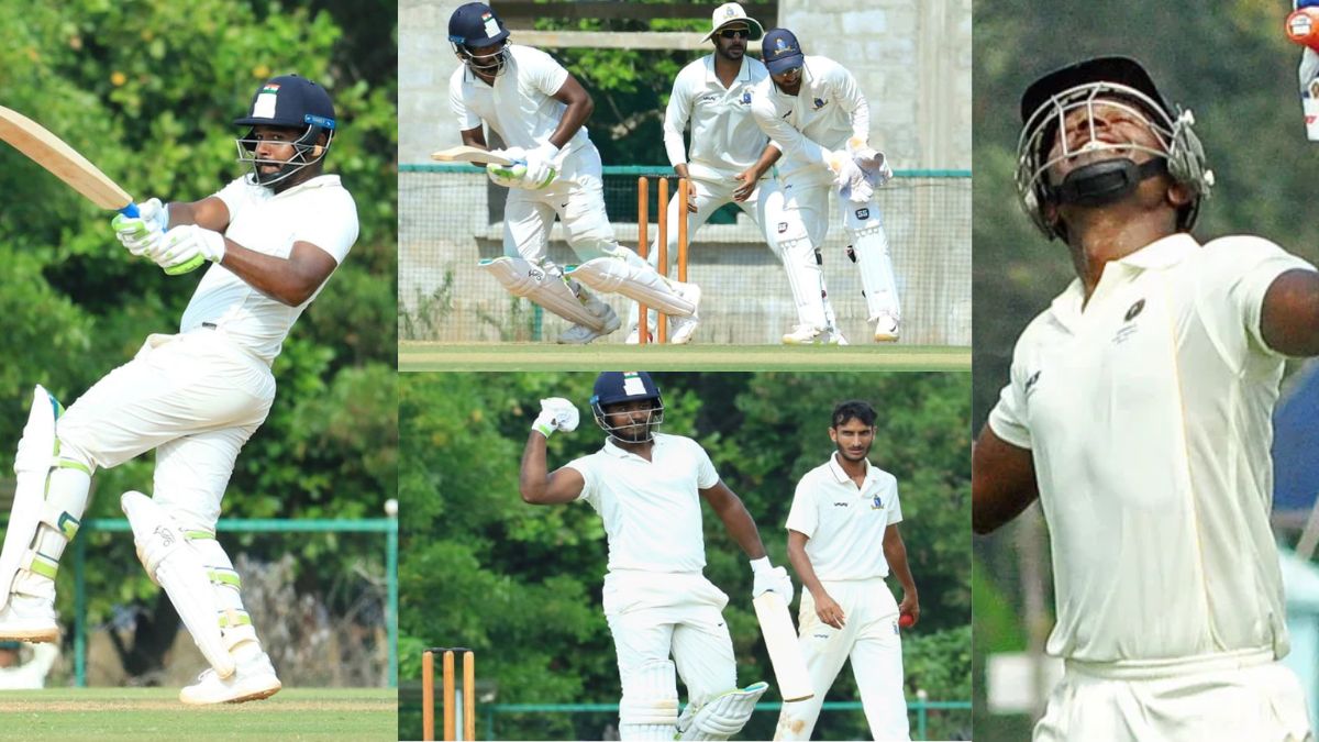 6,6,6,6,6,4,4,44,4.... Sanju Samson recruited bowlers in Ranji, shook the world by scoring 122 runs in just 28 balls.