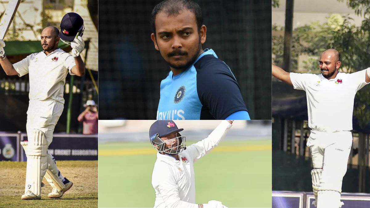 6,6,6,6,4,4,4...' Prithvi Shaw's bad luck, only 21 runs short of scoring 400 runs, but his innings of 379 runs won hearts.