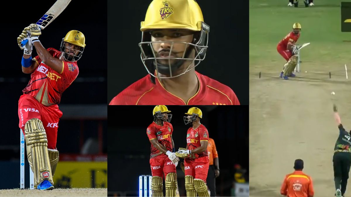 6,6,6,6,6,6,6,4,4,4,4..... 9 sixes, 7 fours, Nicholas Pooran again wreaked havoc with the bat, scored runs at a strike rate of 225 in CPL.