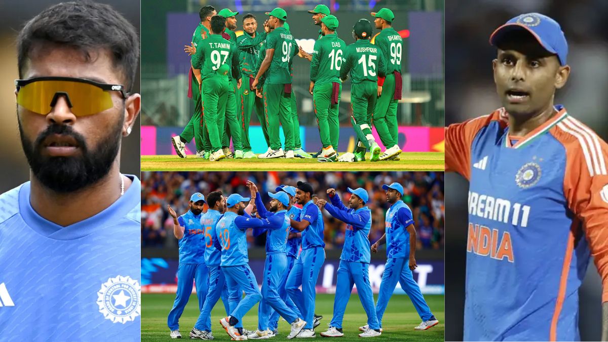 BCCI scared of Bangladesh's lagging team, strong 15-member Team India declared for T20 series! Hardik-Surya-Bumrah-Pant all included