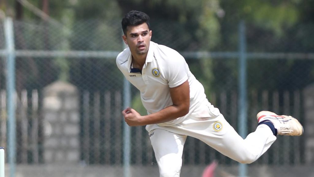 Arjun Tendulkar finally returned to form, showed his fierce form with the ball after bat in Ranji 2024, scored 42 runs and took a flurry of wickets. 1