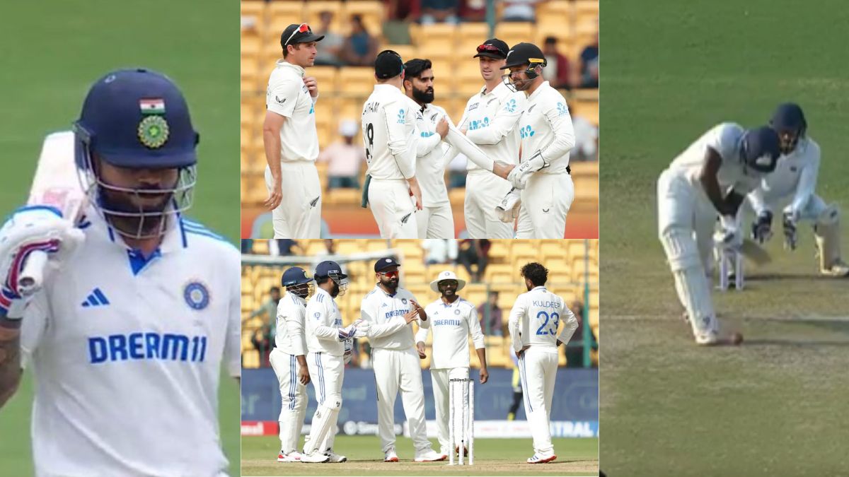6,6,6,6,4,4,4,4...Junior Virat Kohli scored a stormy double century in the New Zealand test series, scored 202 runs in just this many balls.