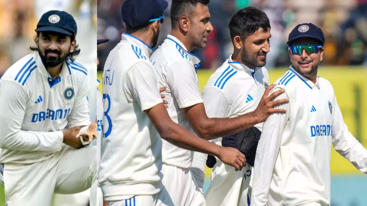 Team India's playing eleven announced for Pune Test, Rahul gets another chance, Sarfaraz-Siraj out, entry of these 2 players