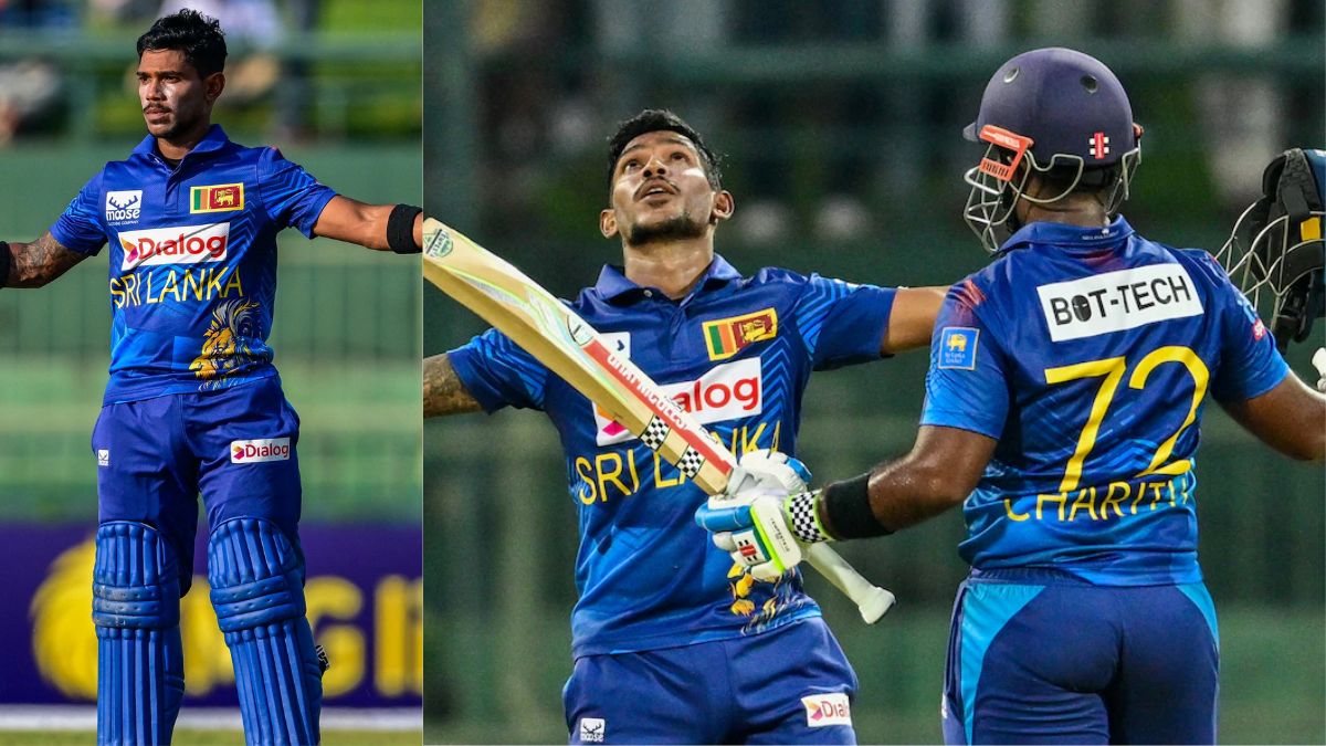 6,6,6,6,6,6,6...... Sri Lanka's Prathum Nishanka created havoc in One Day International, created a new history by scoring a double century of 210 runs.