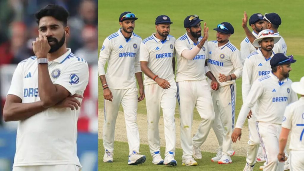 मोहम्मद सिराज पर टूटा मुसीबतों का पहाड़, अंतिम 2 टेस्ट मैचों से बाहर, 150 की स्पीड से बॉल फेंकने वाला गेंदबाज करेगा रिप्लेस 2 मोहम्मद सिराज पर टूटा मुसीबतों का पहाड़, अंतिम 2 टेस्ट मैचों से बाहर, 150 की स्पीड से बॉल फेंकने वाला गेंदबाज करेगा रिप्लेस 1