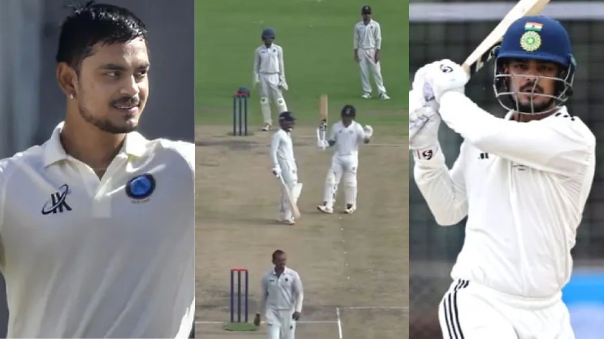 6,6,6,6,6,4,4,4.... Ishan Kishan wreaked havoc in Ranji by playing 336 balls, created history by playing the biggest innings of his career