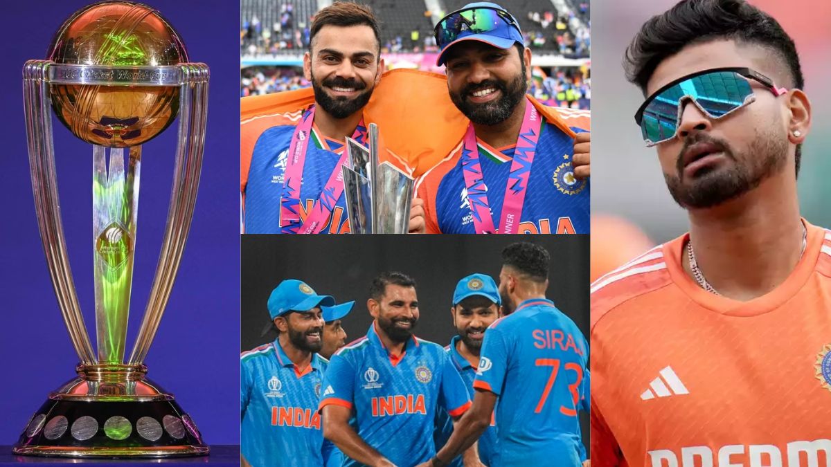 Rohit-Kohli remain in the team, Shreyas Iyer is the captain, these 15 Indian players will go to play ODI World Cup in 2027