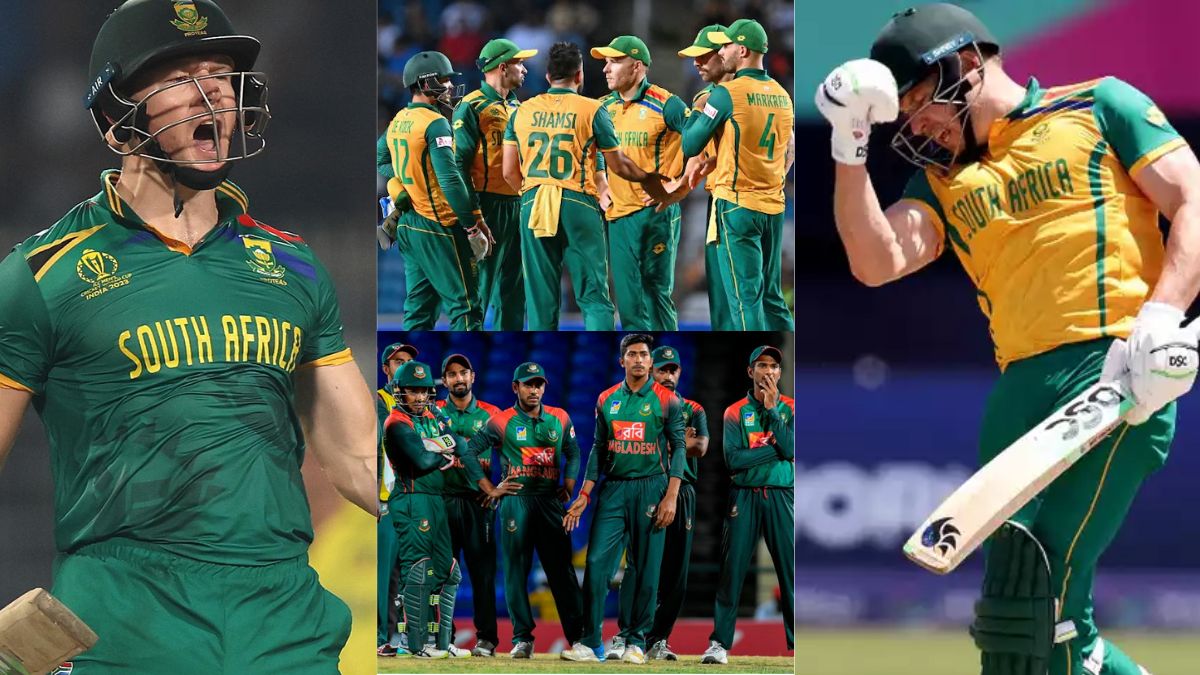 6,6,6,6,6,6,6.... Killer-Miller showed the Bangladeshi bowlers the stars in broad daylight, thrashed them so badly that he scored a century in just 35 balls