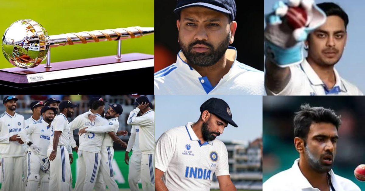 15-member Indian team announced for WTC Final and England Test series! Rohit-Ashwin out, Ishaan-Shami enter