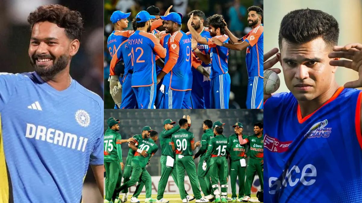 15-member Team India announced for ODI series against Bangladesh! Rishabh Pant is captain, Arjun Tendulkar gets a chance