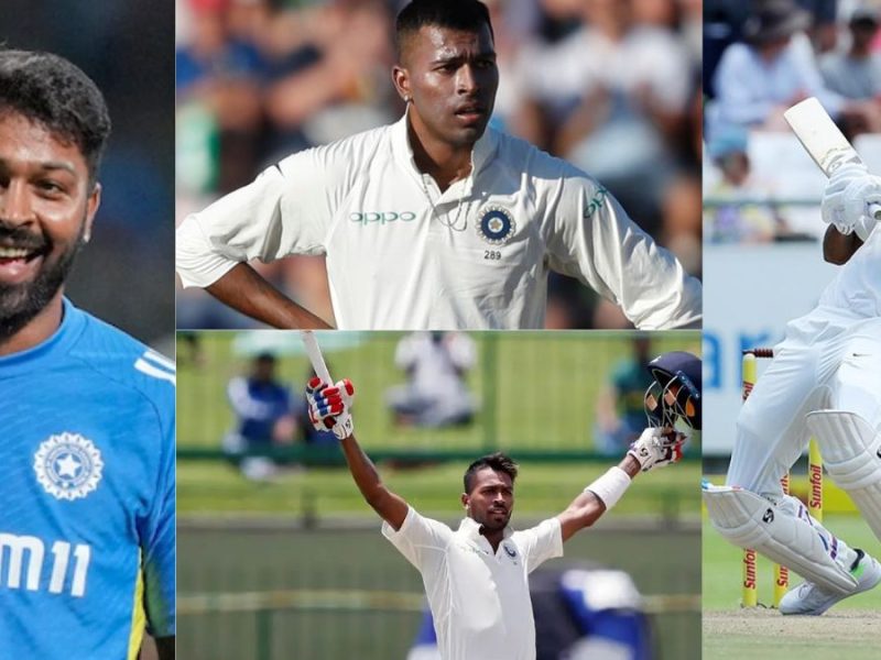 6,6,6,6,6,6… Hardik Pandya, who came to play test cricket, created history, scored the first century of his career, scored so many runs.