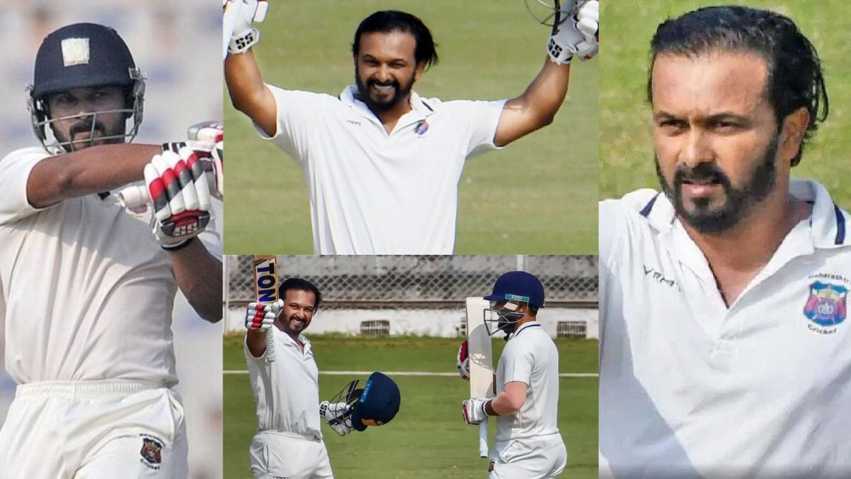 6,6,6,6,6,6,4,4,4... Kedar Jadhav, who was always trolled, created a ruckus in Ranji, silenced the critics by playing a terrible inning of 327 runs.