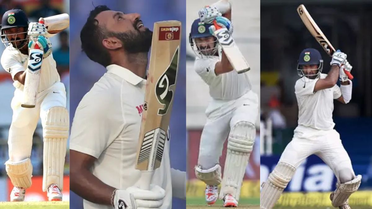 6,6,6,6,4,4,4,4..... Cheteshwar Pujara, who was not selected in Border-Gavaskar, created chaos in Ranji, played a historic inning of 352 runs, silenced the critics.