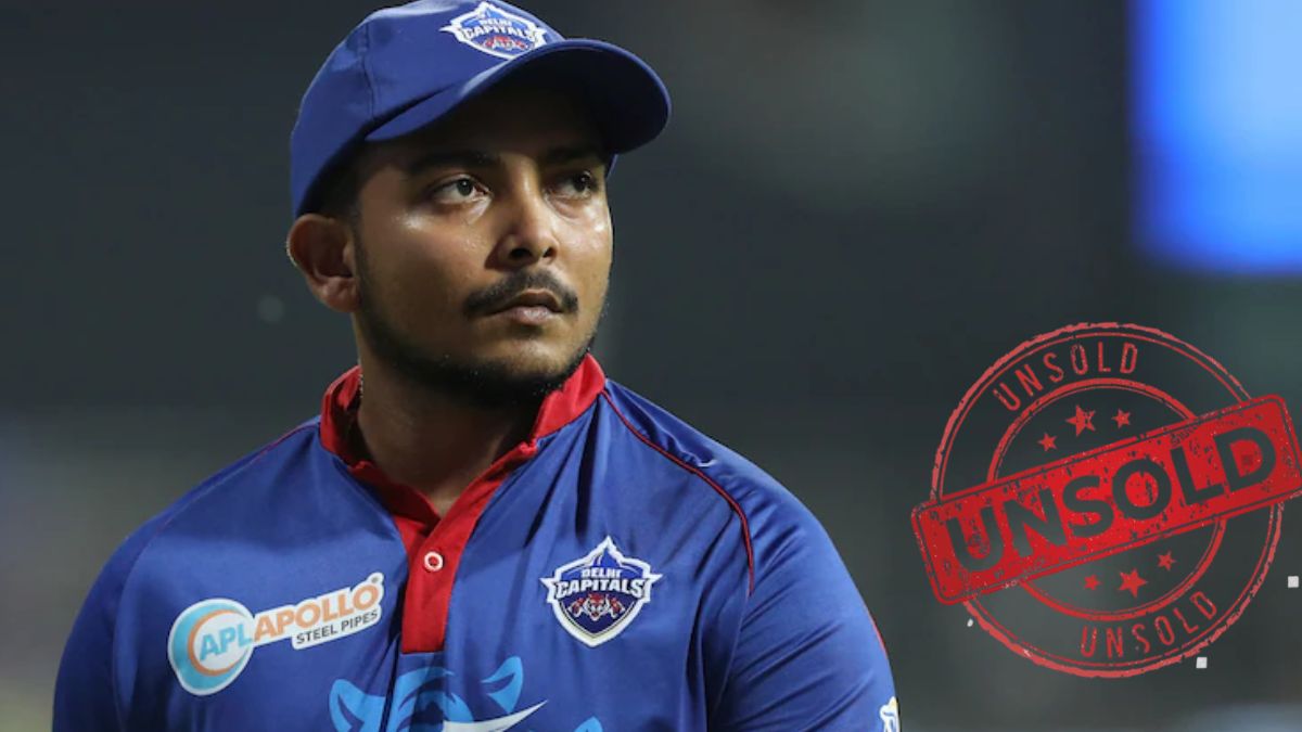 3 reasons why Prithvi Shaw went unsold in the IPL 2025 auction, this is why there was mourning in the name of the batsman in the auction.