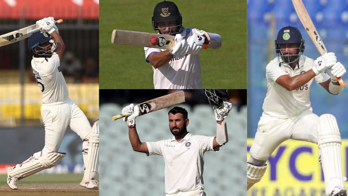 6,6,6,4,4,4,4,4... Cheteshwar Pujara, who came to play Ranji, set fire with the bat, silenced the critics by playing an innings of 352 runs.