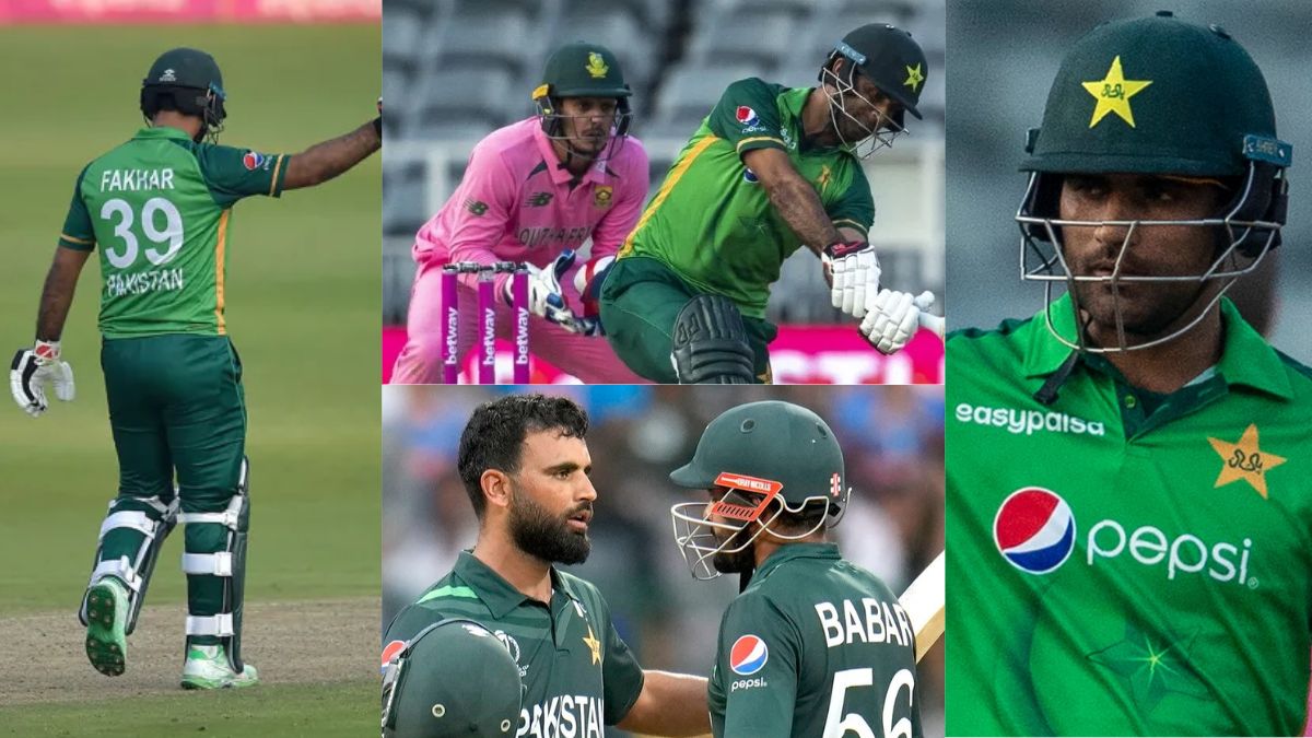 Fakhar Zaman, who has already scored a double century in ODI, again created havoc in ODI International, played a historic innings of 193 runs against Africa