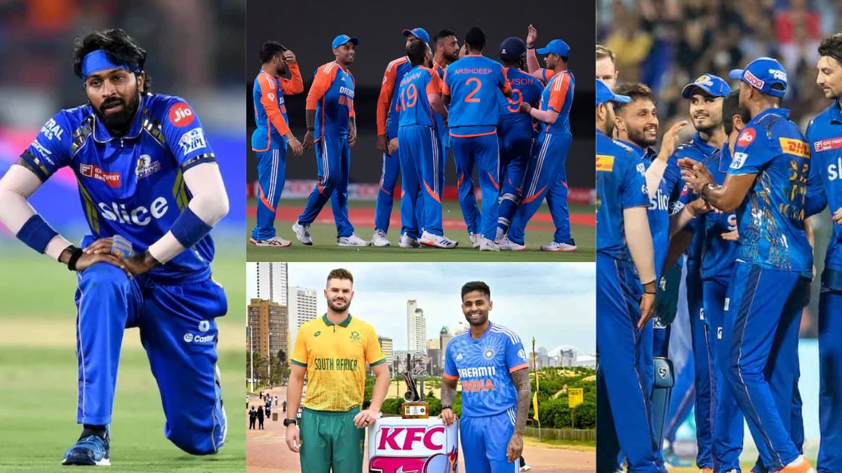 15-member Team India announced for 5-match T20 series against South Africa! Not 1-2 but 7 players of Mumbai Indians included