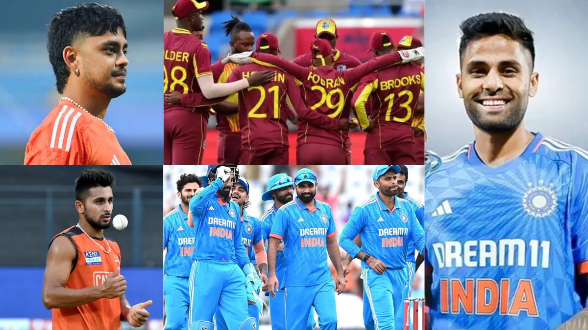 Team India will play 5 T20 matches with the fierce players of West Indies, these 15 Indian players will take on them, Umran Malik-Ishan Kishan will return