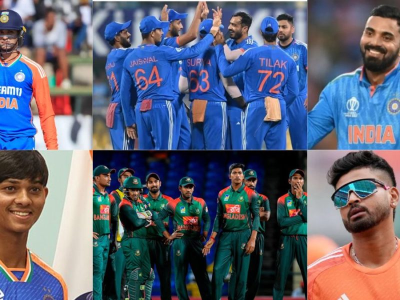 15-member Team India announced for ODI series against Bangladesh! Last chance for Rahul-Iyer, debut for Abhishek-Jaiswal