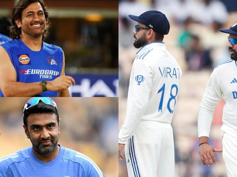 After Ashwin, Rohit-Virat are also going to announce their retirement! Dhoni's best friend told the whole truth