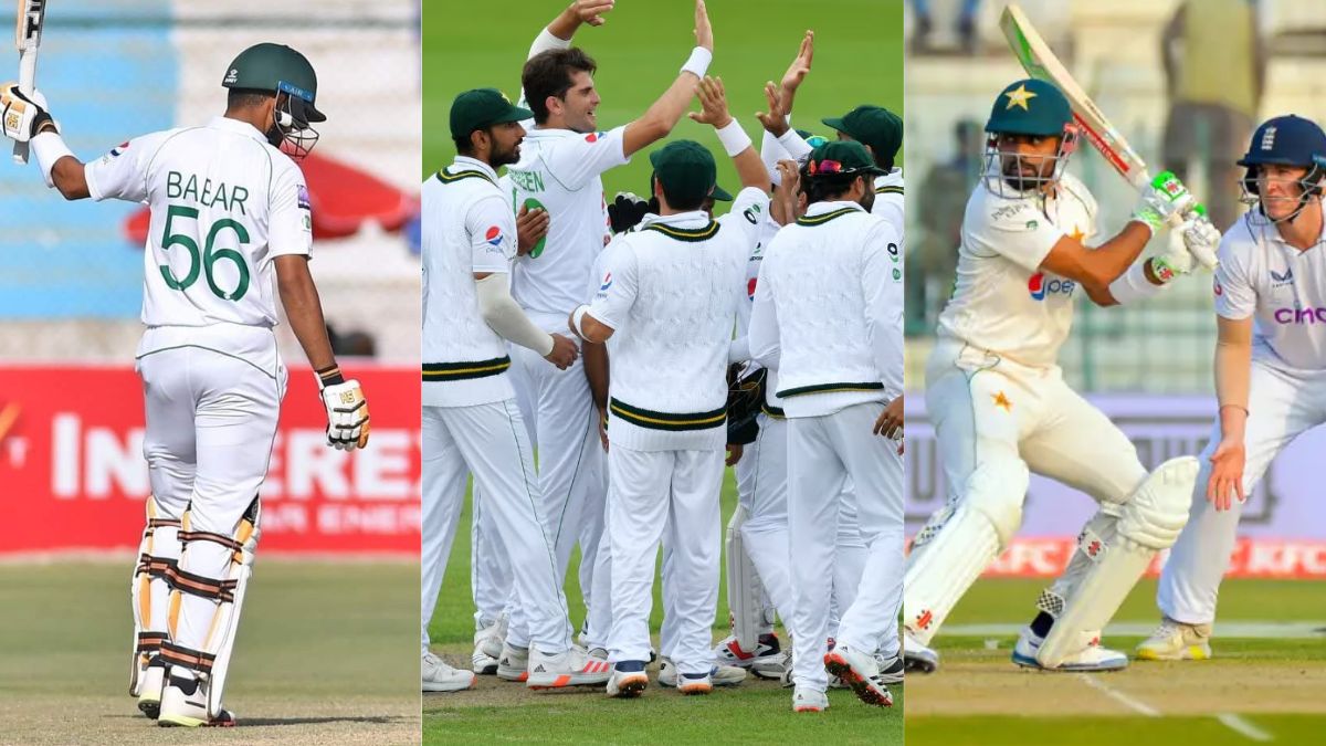 4,4,4,4,4,4,4,4..... The only player in Pakistan cricket who scored 14 centuries with the red ball, played a historic innings of 443 runs
