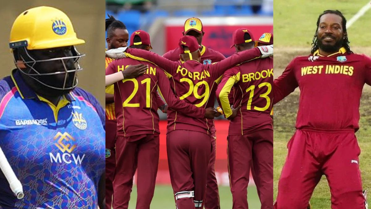 22 sixes-17 fours... T20 cricket became a joke, the heavy West Indies player did more dangerous batting than Chris Gayle, scored a double century in the shortest format