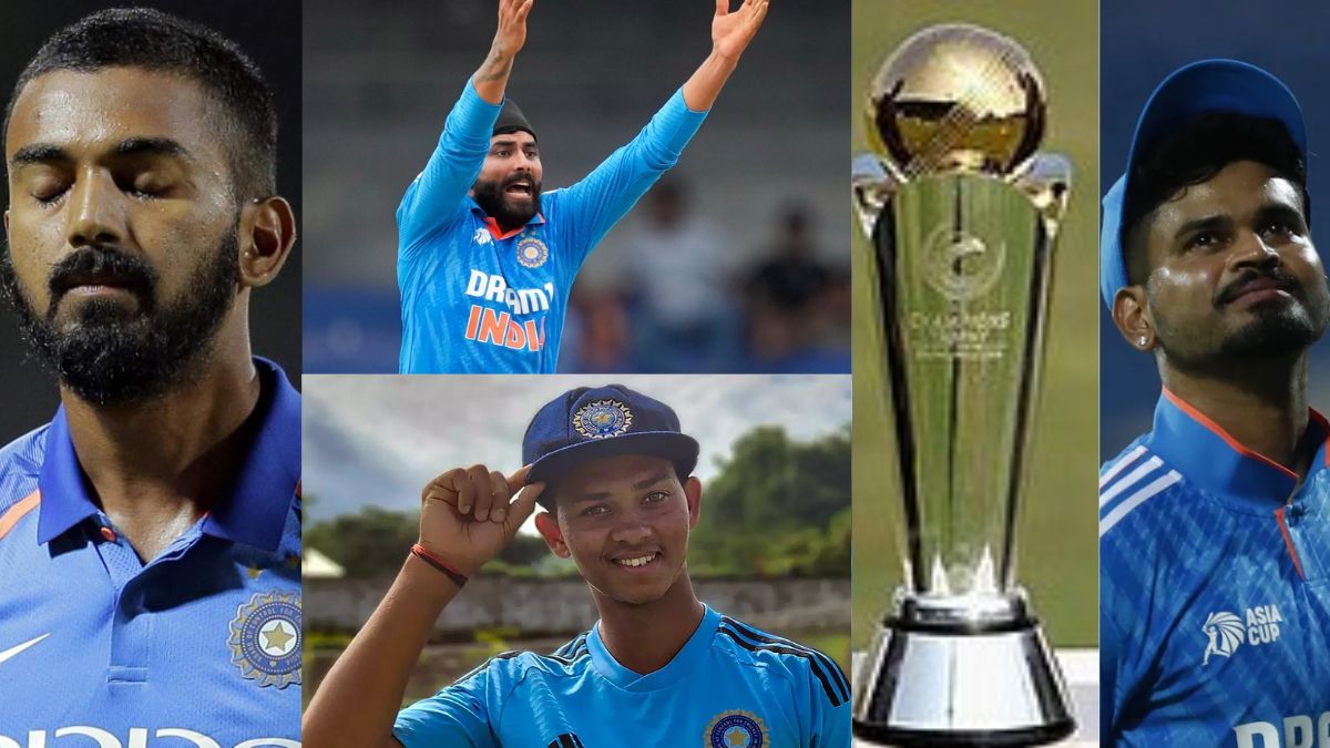 If Rahul-Iyer-Jadeja will be on leave, then Jaiswal will debut, India's 15-member team for Champions Trophy 2025 could be like this