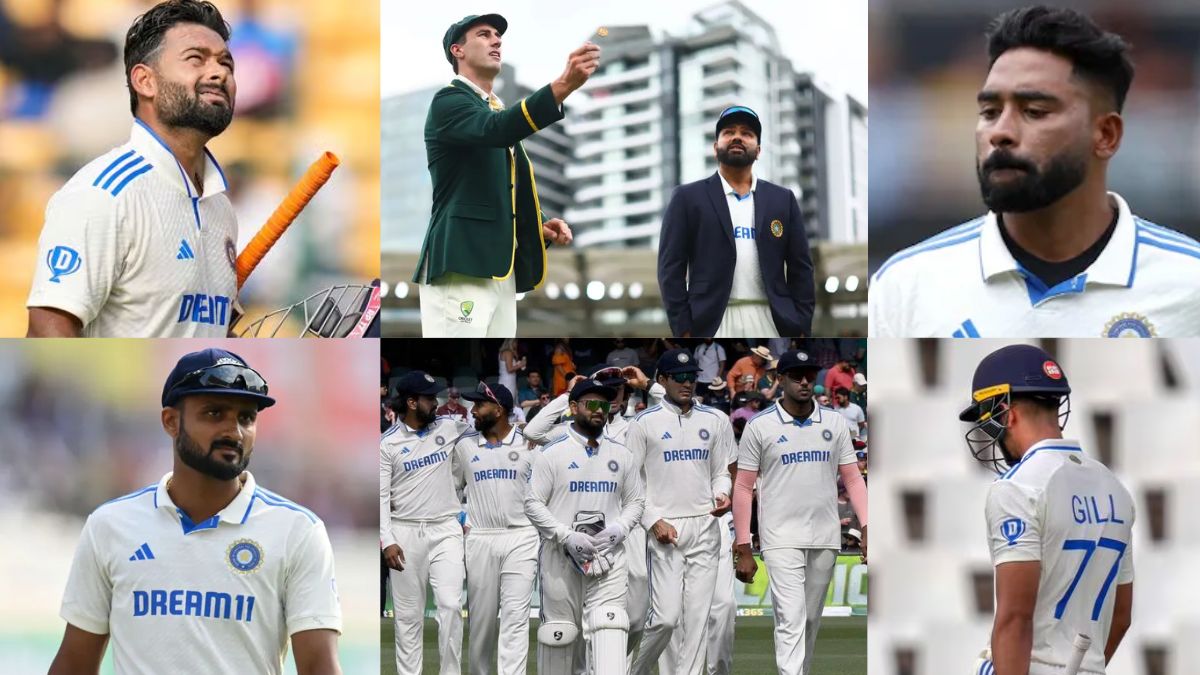 The playing eleven of Melbourne Test was decided after watching Brisbane Test, Pant-Siraj-Akashdeep-Gill will be out! These 4 players will enter