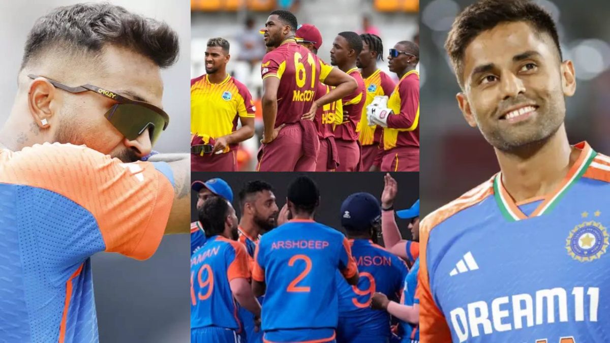 India's 5 T20 matches with West Indies team decided, these 15 Indian players will be part, Surya captain, Hardik vice captain