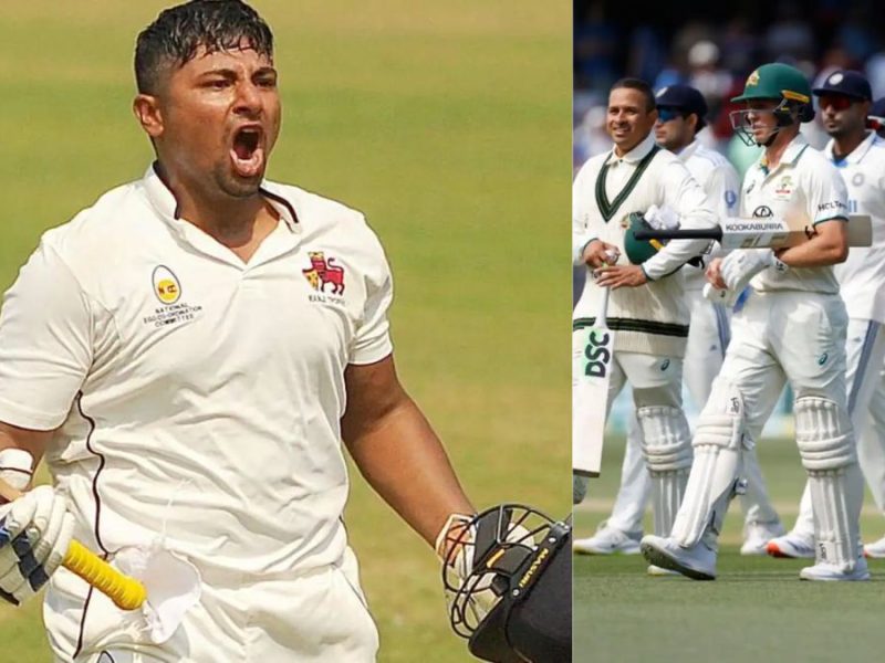 Sarfaraz Khan is ready to get rid of sixes from Kangaroos in Melbourne Test, can replace the one who has flopped in the last 13 innings.