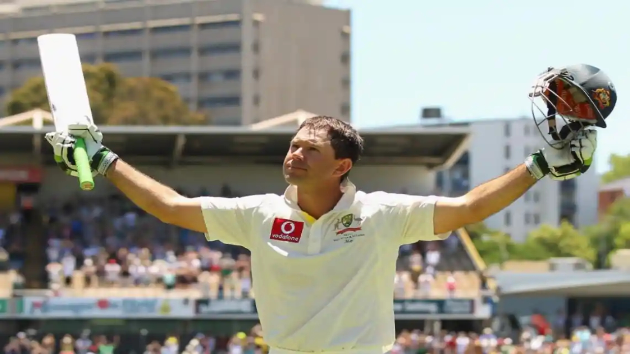 Most Centuries in Test History: Ricky Ponting