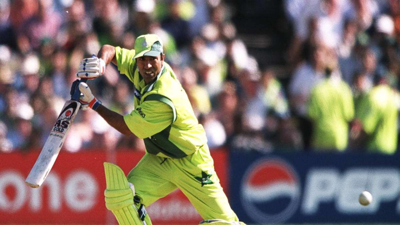 Most Hundreds in Champions Trophy: Saeed Anwar