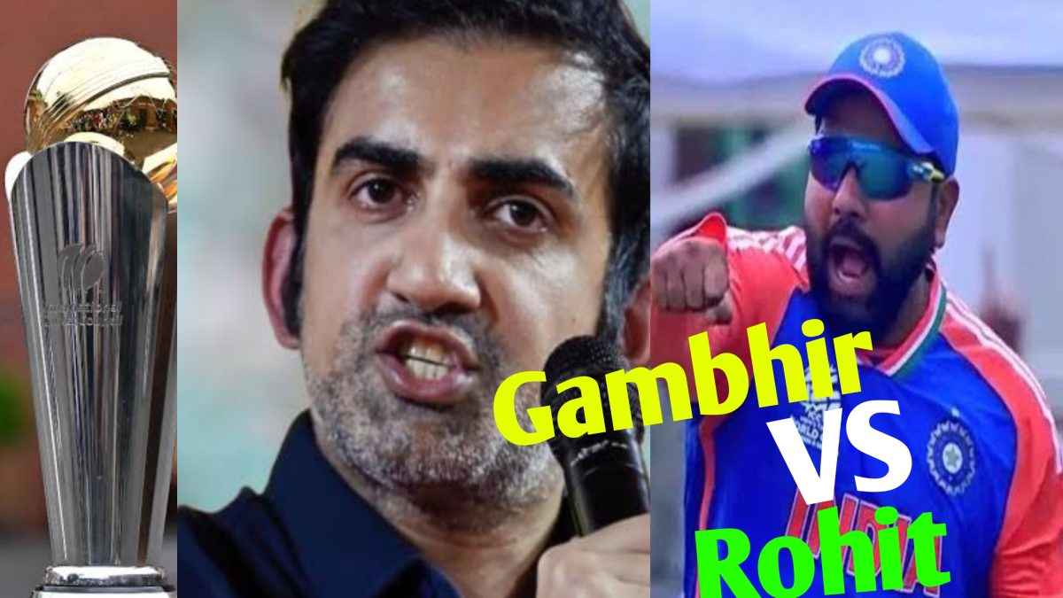 There was a fight between Gambhir and Rohit over this player in the selection of Champions Trophy, in the end Hitman won