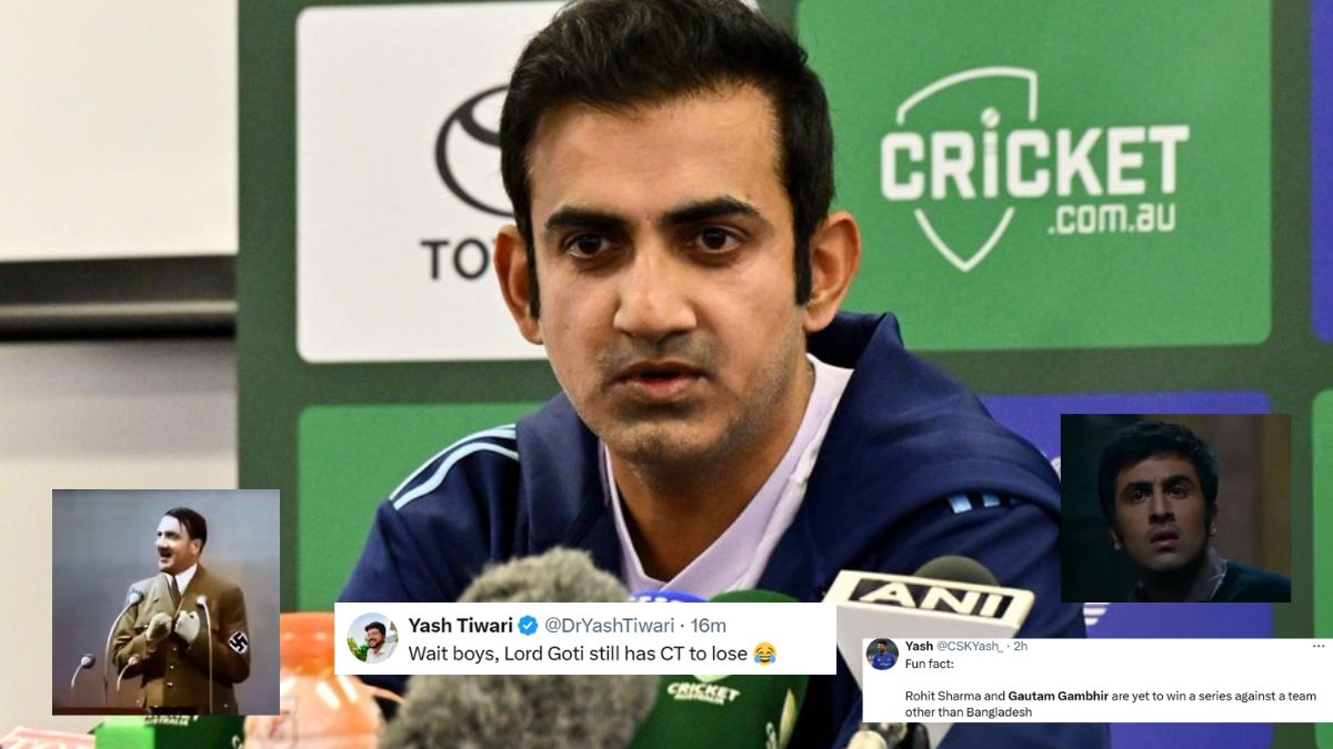 Fans enraged by Team India's shameful defeat, flood of memes trolling coach Gambhir.