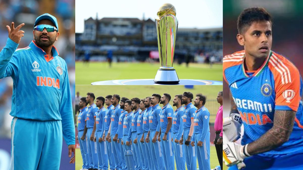 15-member Team India announced for Champions Trophy, Suryakumar Yadav made surprise entry