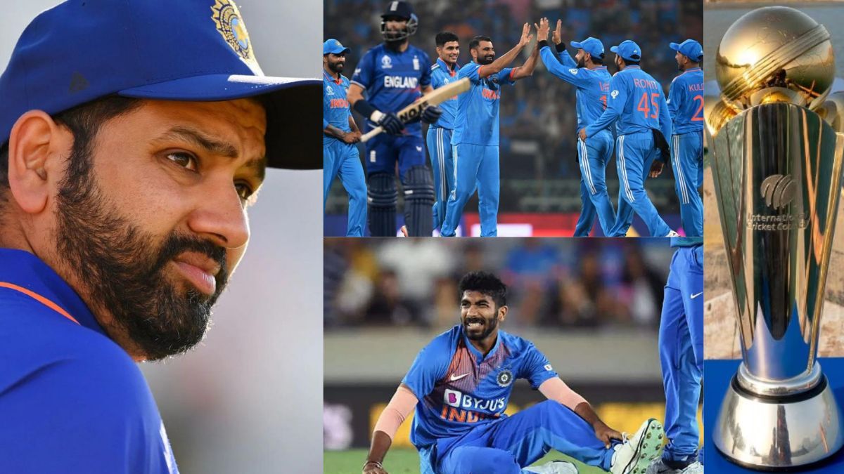 A mountain of troubles fell on Rohit Sharma, these 4 players including Bumrah got injured, out of Champions Trophy!