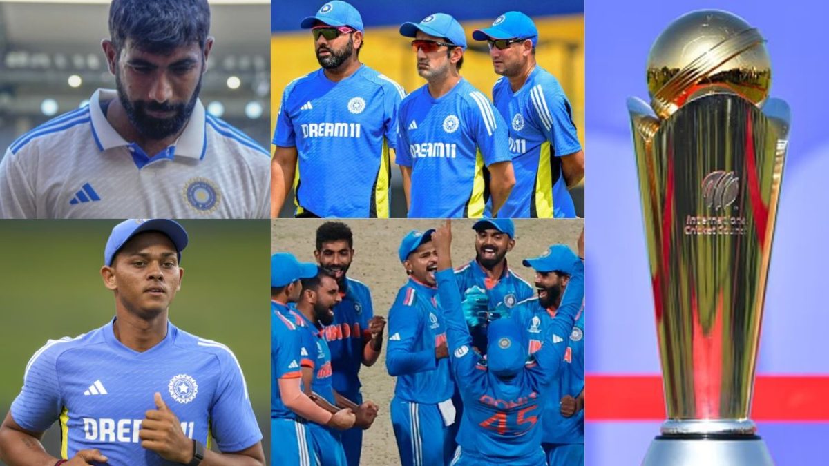 Team India announced for Champions Trophy 2025, Jaiswal given ODI debut, Bumrah kept out due to injury