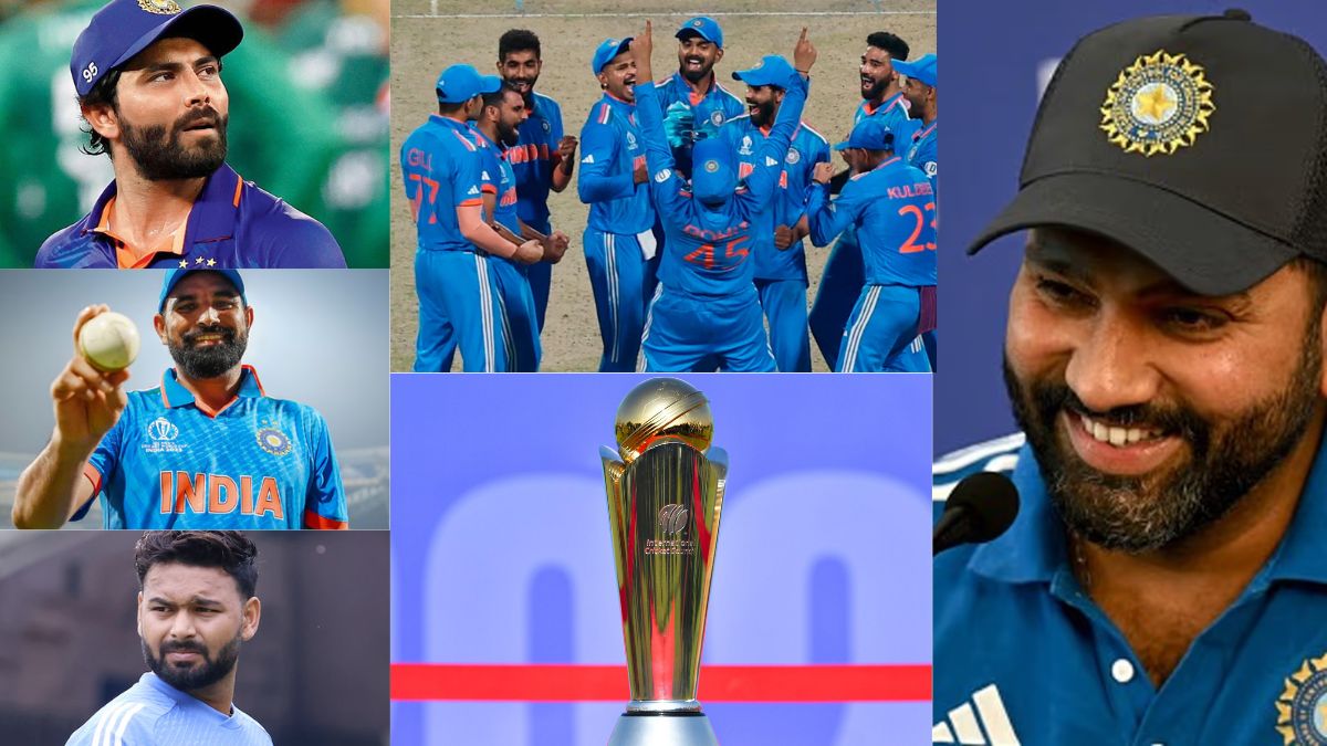 Pant-Shami out, Jadeja also out, India's playing-11 revealed for Champions Trophy 2025