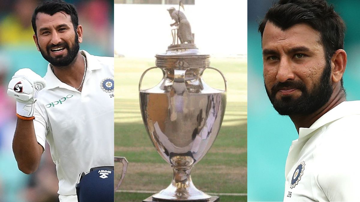 Cheteshwar Pujara's bat roared in a wonderful way in Ranji, single-handedly played a historic innings of 352 runs